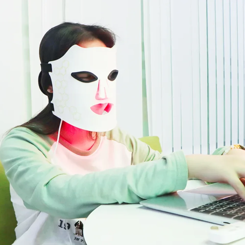 MaxBeautyPro™ - 8 Color LED Face Mask:Skin, Light, Own, Effective, Ive, Led, Therapy, Personal, These, Transformation